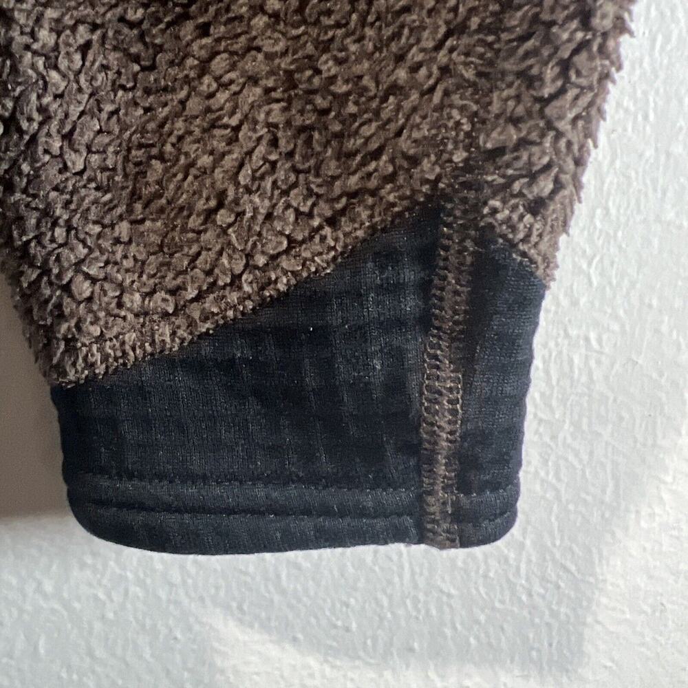 Patagonia Jacket Womens Small Brown Black Fleece Polartec Zip Performance Coat - Picture 7 of 11